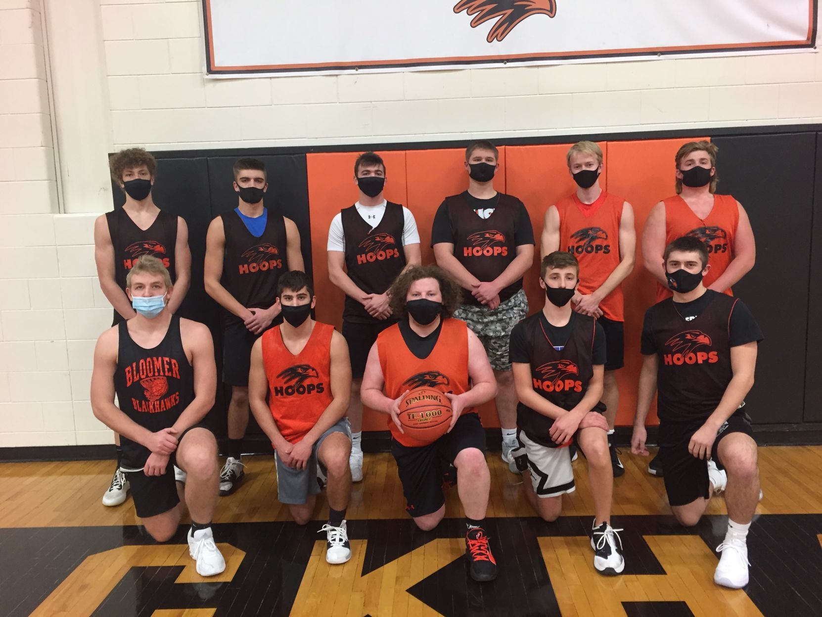 2020-21 Bloomer Boys Basketball Team